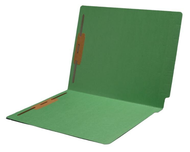 SCS-1502-31 - 50 per box
Color Stock End Tab Folder 11 pt thickness