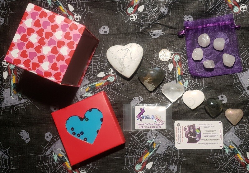 Crystal Heart Lovers Box (12pc)