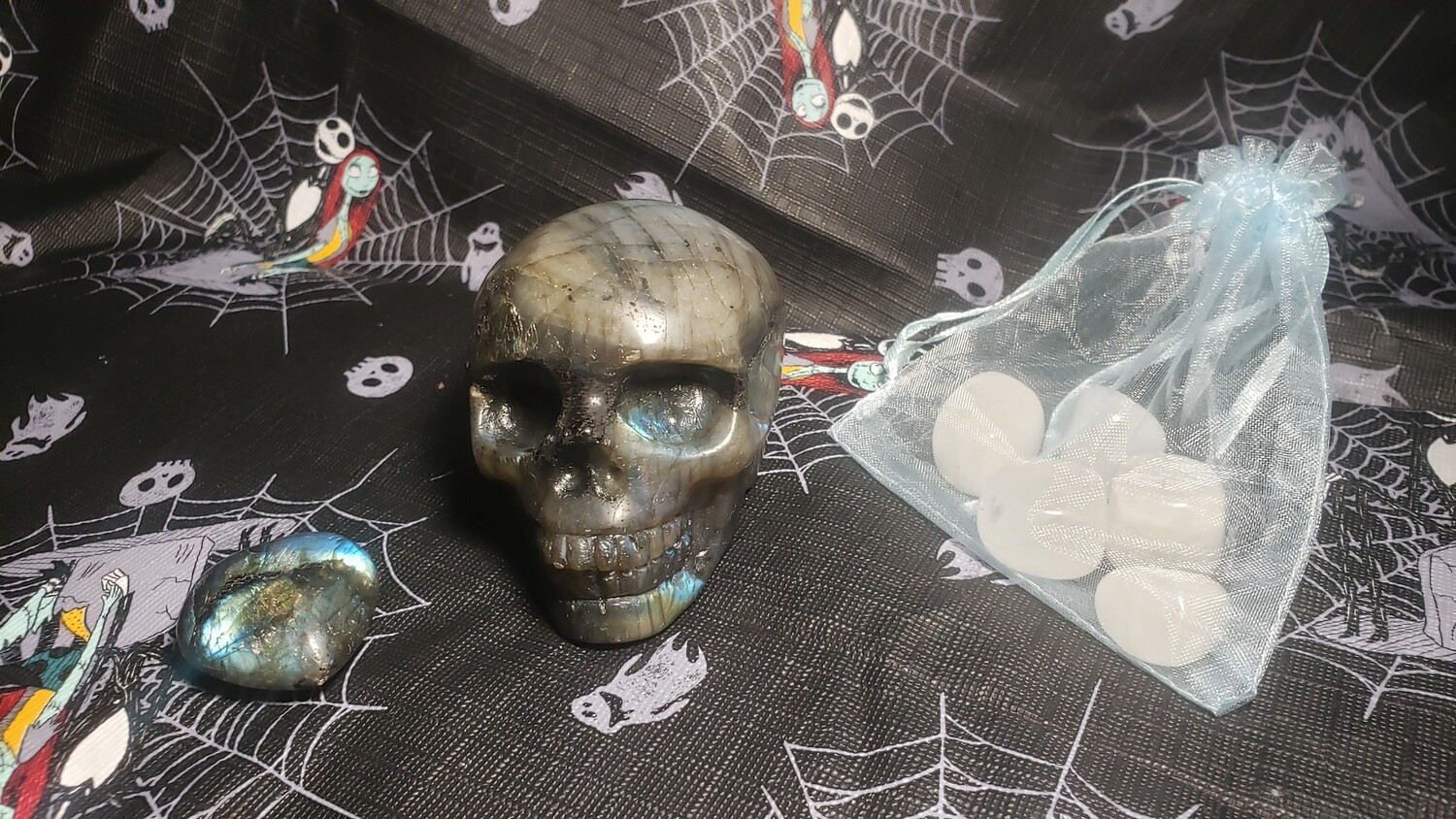 Labradorite Table Skull Bundle (10pc)