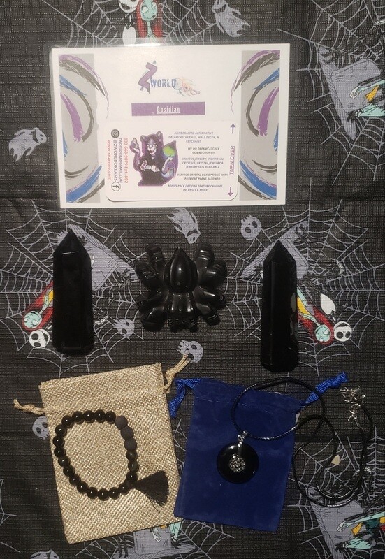 Black Obsidian Spider Queen Bundle (7pc)