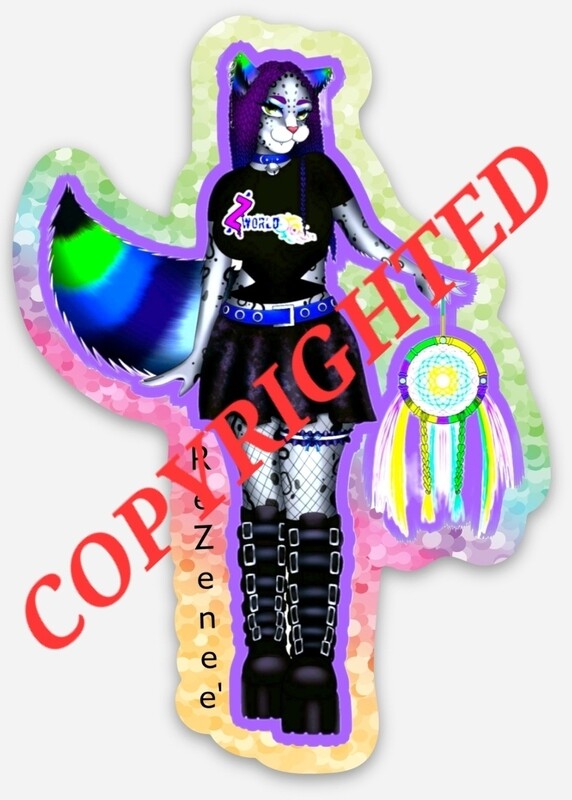Full ReZ Portrait Sticker