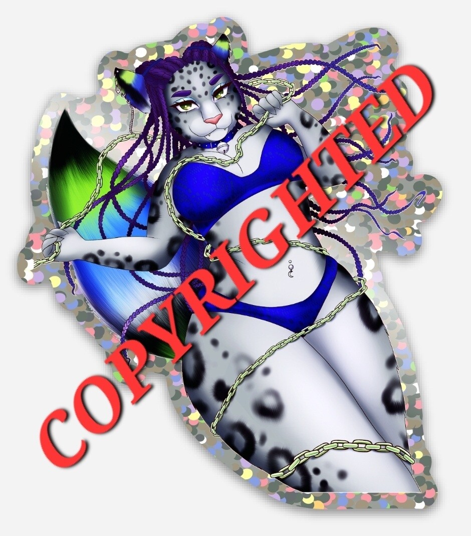 Sexy ReZ The Furry Sticker