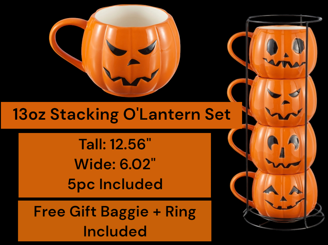 5pc Themed Mug Sets