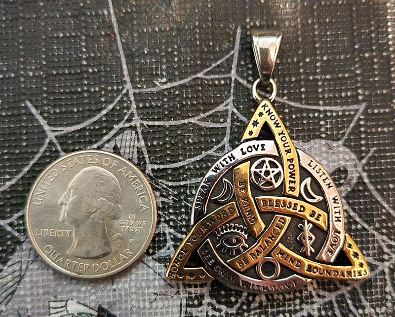 Blessed Be Pendant + Chain