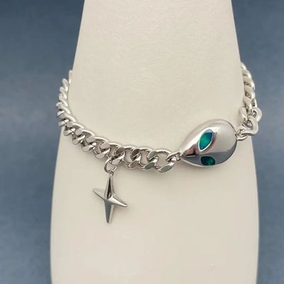 Cuban Alien Chain Bracelet