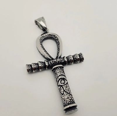 Ankh Scepter Pendant​ + Chain