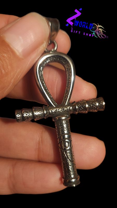 Ankh Scepter Pendant​ + Chain