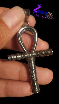 Ankh Scepter Pendant​ + Chain