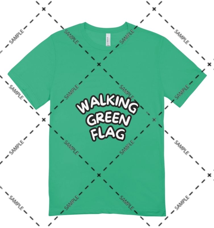 "Walking Green Flag" Shirt
