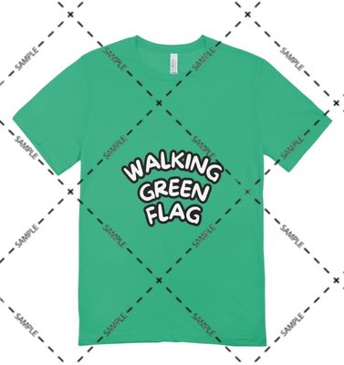 "Walking Green Flag" Shirt