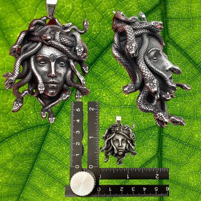 Medusa's Beauty Pendant