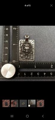 Distressed J Card + Chain