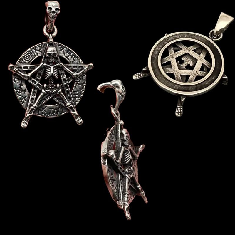 SkellyMan Gram + Chain