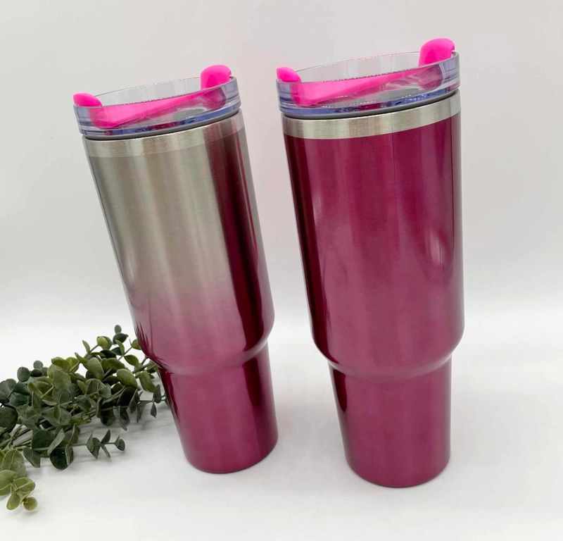 40 OZ SS Pink Tumblers
