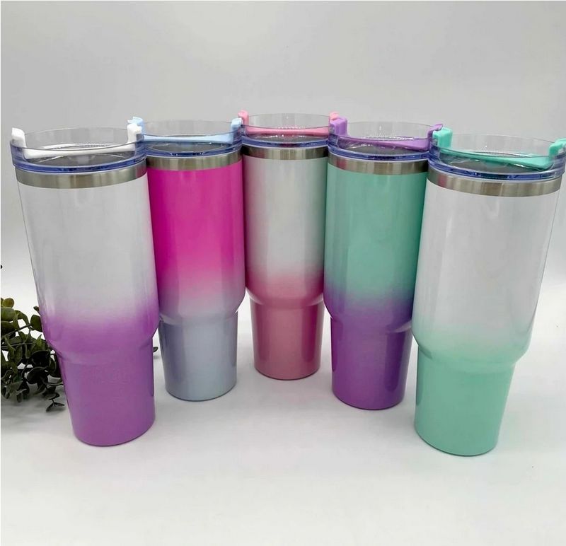 40 OZ Shimmering Ombre Tumblers