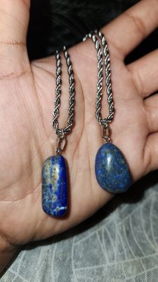 Lapis Lazuli Tumble Pendant