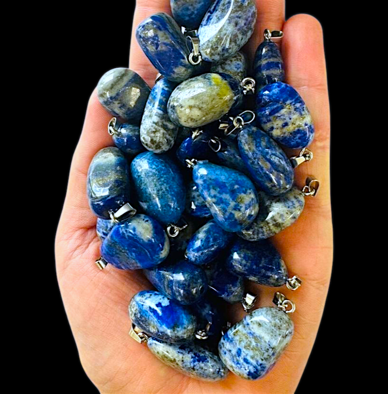 Lapis Lazuli Tumble Pendant