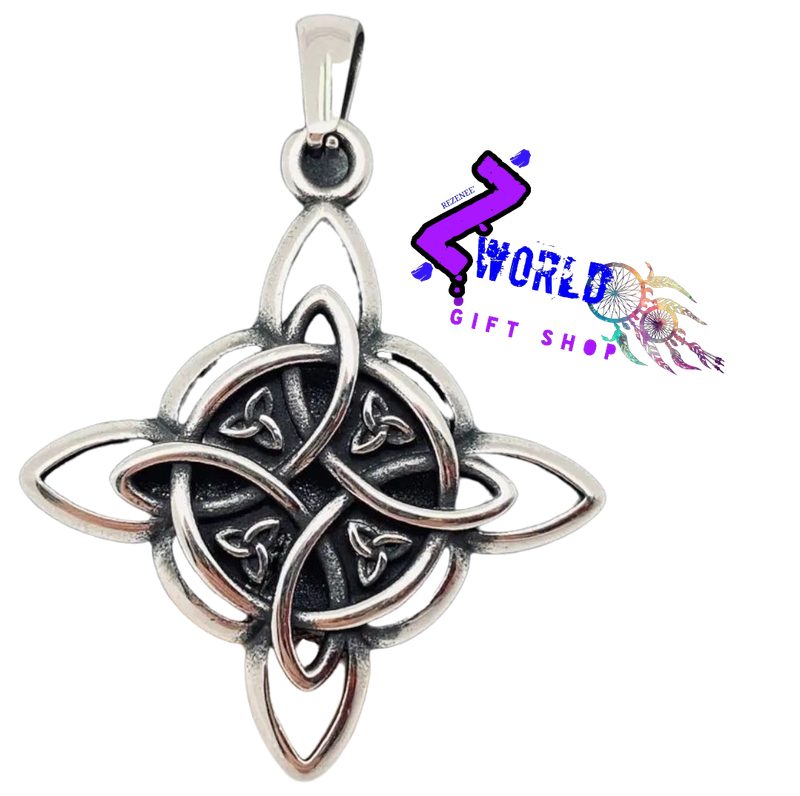 Viking Celtic Knot Pendant + Chain