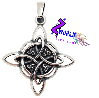 Viking Celtic Knot Pendant + Chain
