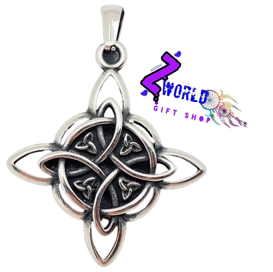 Viking Celtic Knot Pendant + Chain