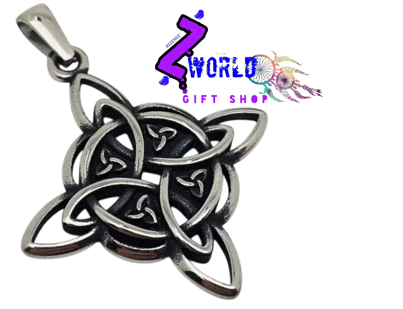 Viking Celtic Knot Pendant + Chain