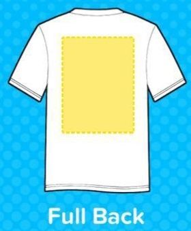 Custom Full Back T-Shirt