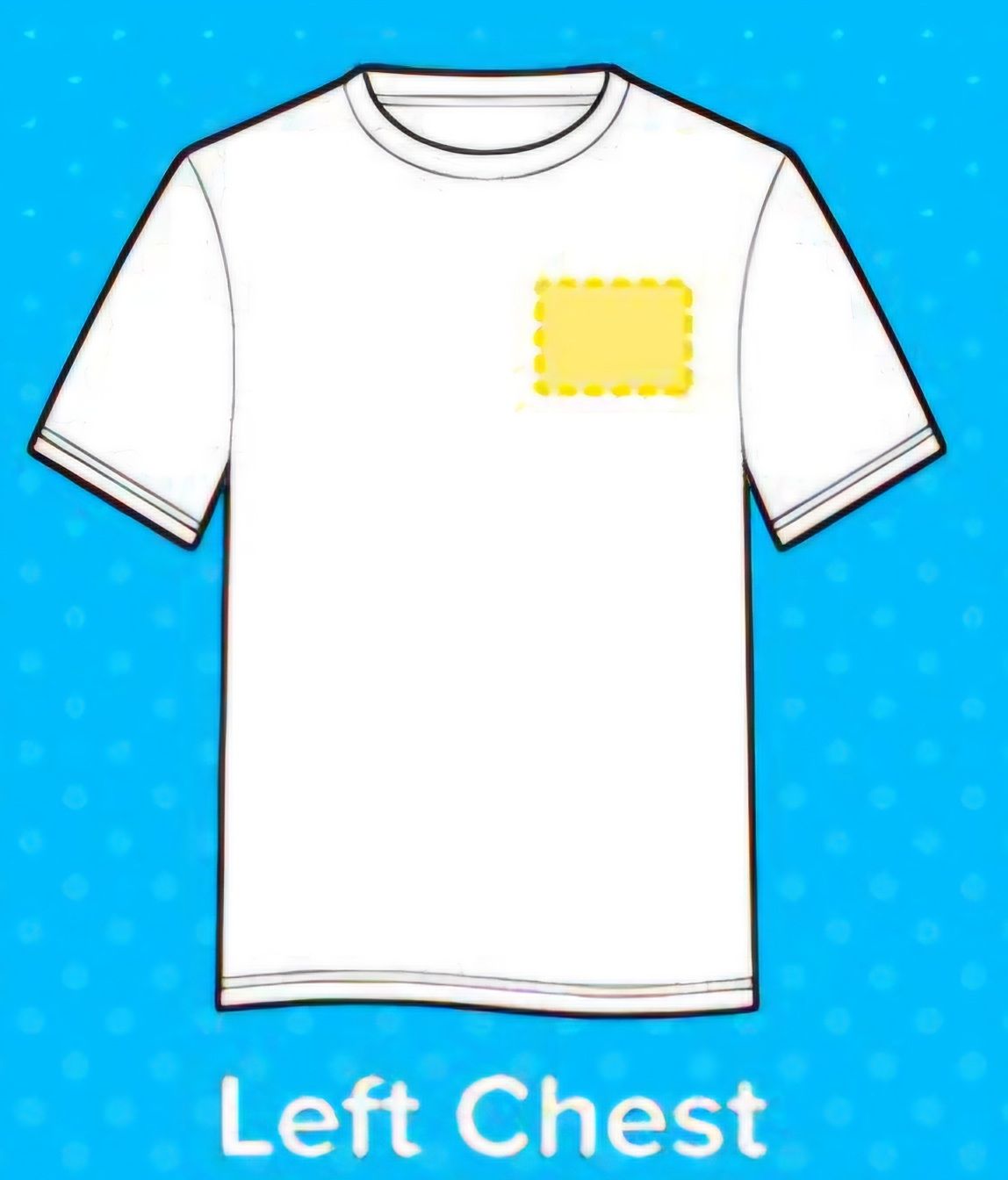Custom Left Chest T-Shirt