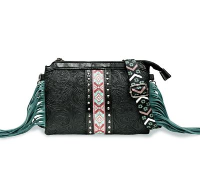 Floral Bohemian Crossbody Bag