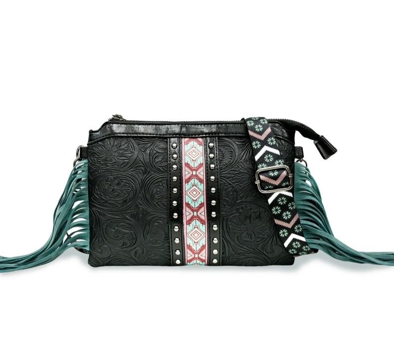 Floral Bohemian Crossbody Bag