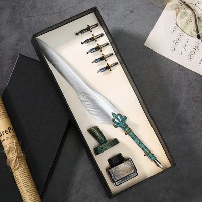 Feather Pen Set