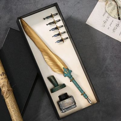 Feather Pen Set