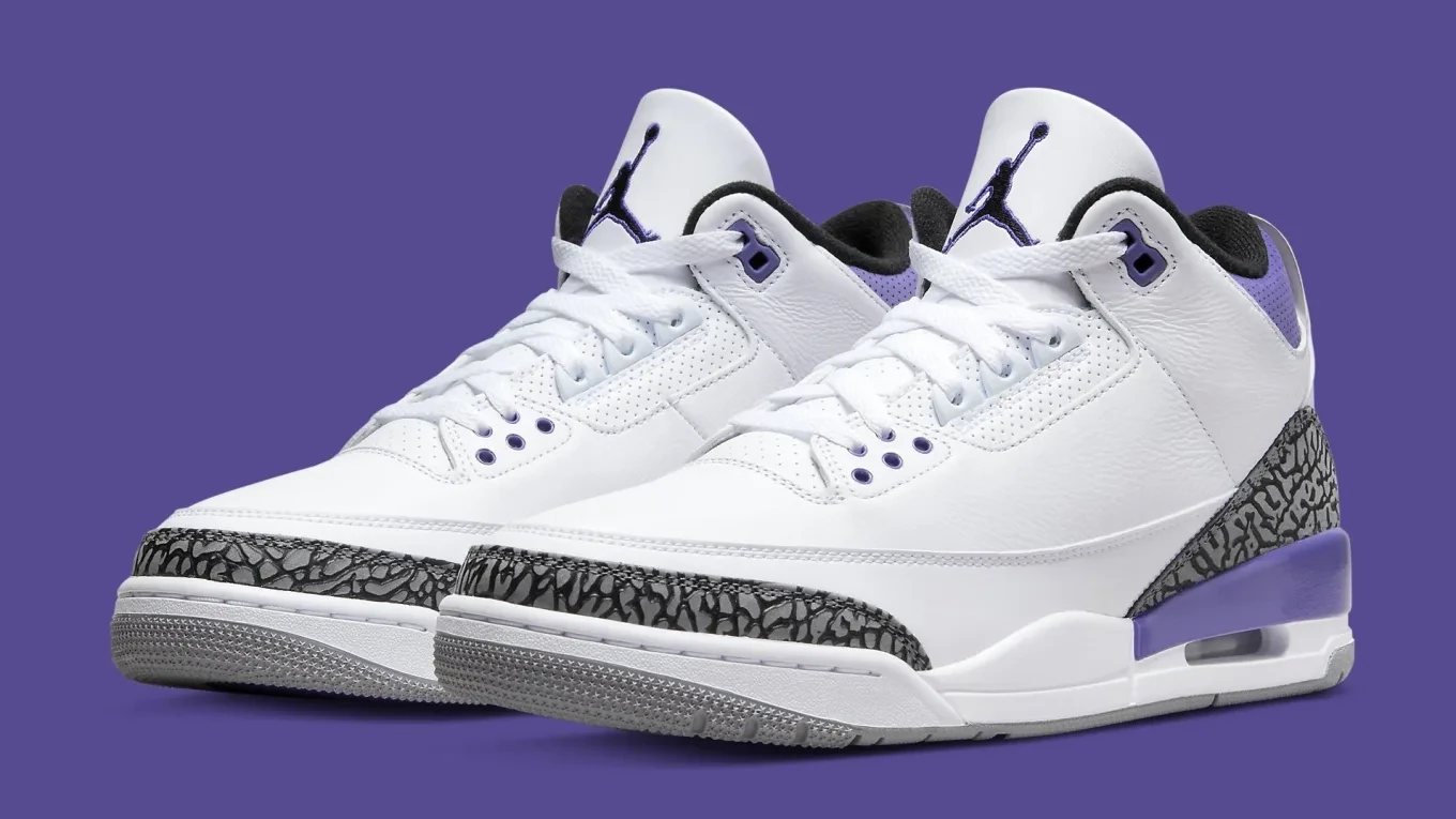 Jordan 3 Retro "Dark IRIS"