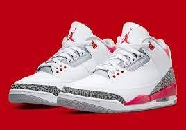 Jordan 3  "Fire Red"