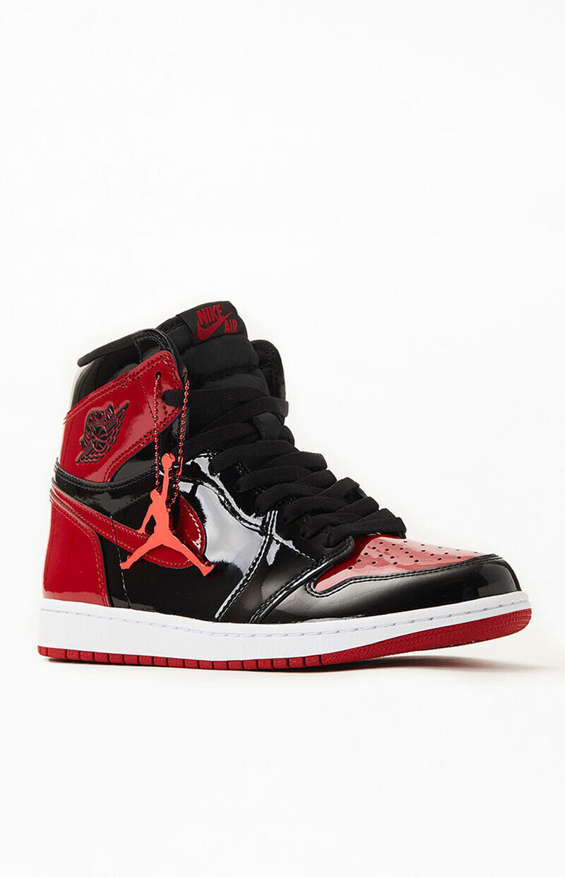 Jordan 1 Retro High OG Patent Bred Shoes