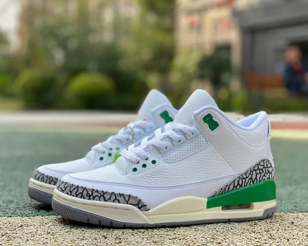 WMNS AIR JORDAN 3 RETRO 'LUCKY GREEN'