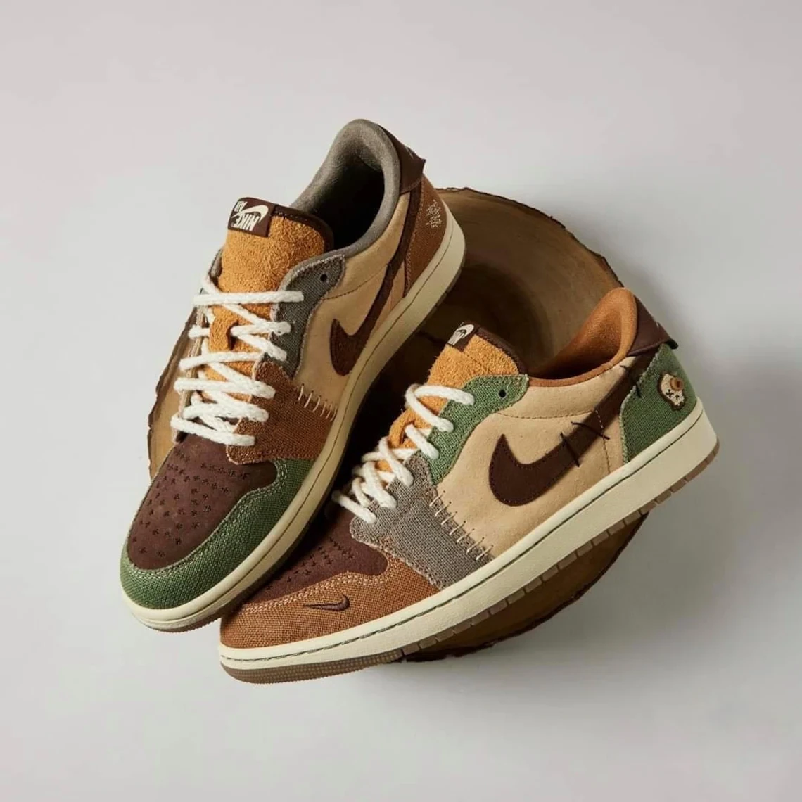 Zion williamson x air jordan 1 retro low og 'voodoo'