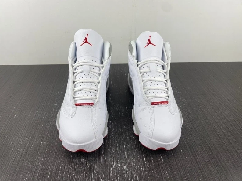 Air Jordan 13 White/True Red-Wolf Grey