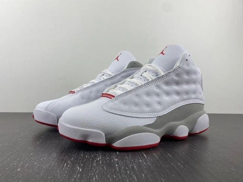 Air Jordan 13 White/True Red-Wolf Grey