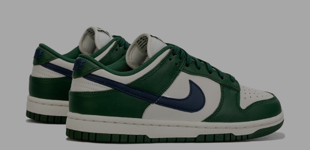 NIKE DUNK LOW RETRO GORGE GREEN MIDNIGHT NAVY (W)