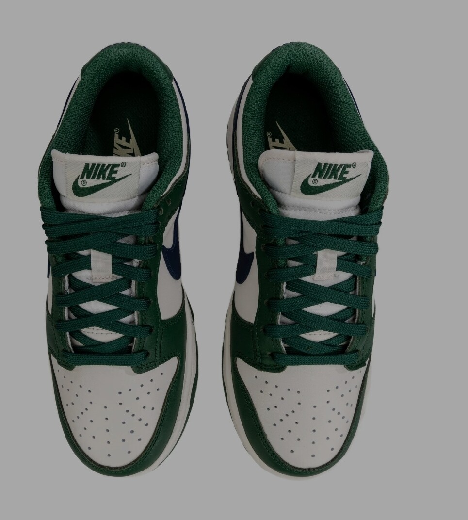 NIKE DUNK LOW RETRO GORGE GREEN MIDNIGHT NAVY (W)