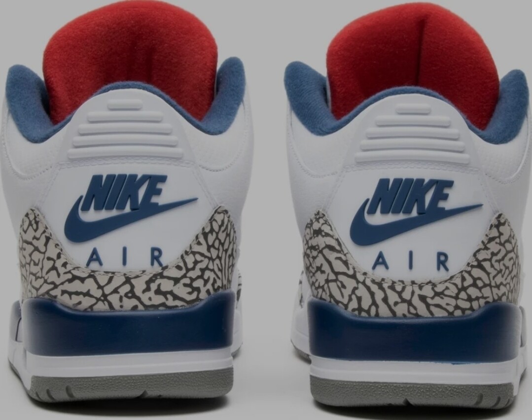 3 Retro True Blue