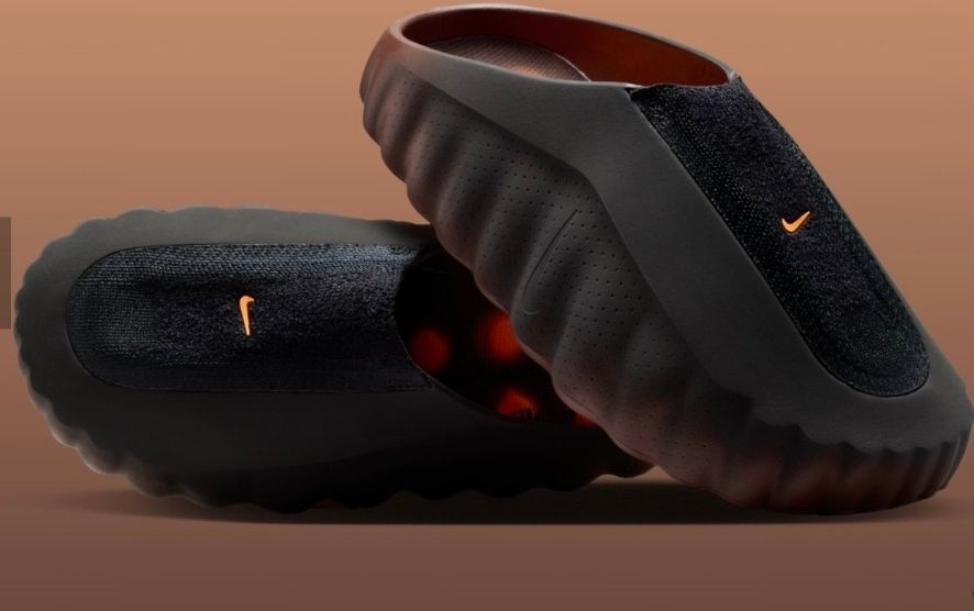 Nike Mind 001 Flyknit Slide Bronze Eclipse Total Orange 