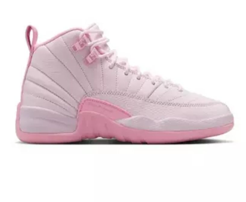 Jordan 12 Retro “Pearl Pink" Grade School Girl's Shoe