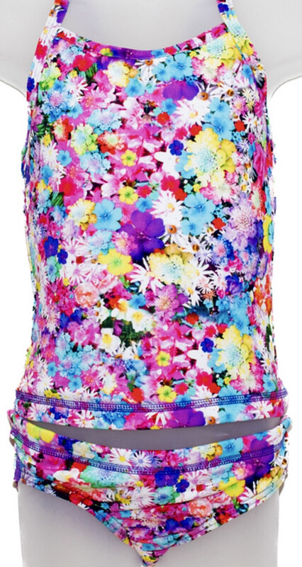 Funkita Girls- Tankini Brief Set- Garden Party