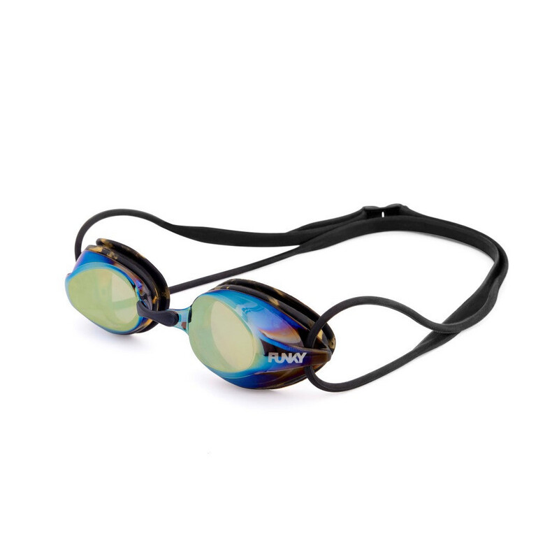 Training Machine Goggles- Cracked Gold Mirrored Age 9+