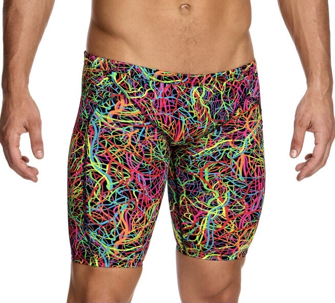 Funky Trunks - Men’s Training Jammers - Pulmonary Party