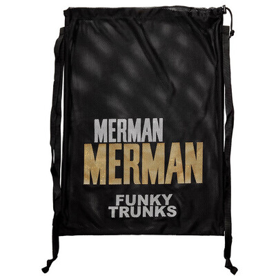 Funky Trunks Mesh Bag Golden Merman