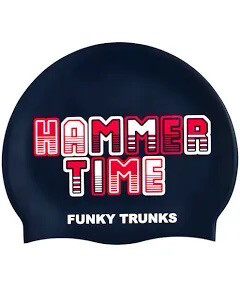 Funky Trunks Swimming Cap- Hammer Time