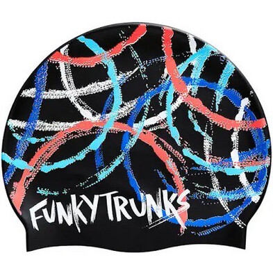 Funky Trunks Swimming Cap- Spin Doctor