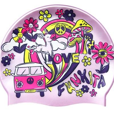 Funkita Swimming Cap- Donkey Doll